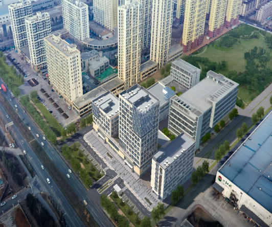 青岛经控智联谷二期项目顺利通过山东省绿色施工科技项目验收评价